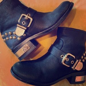 Vince Camuto Leather Booties
